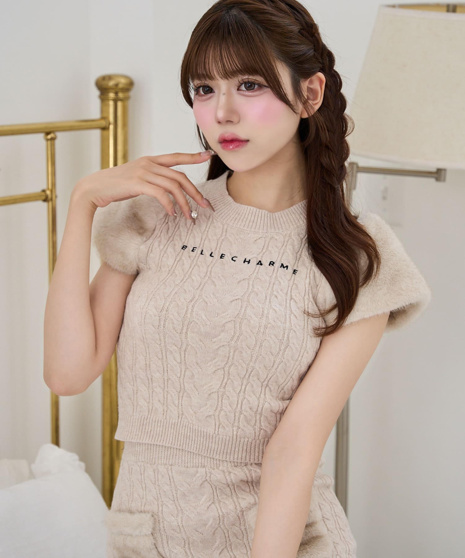 Jewel Ballon Peplum Tops