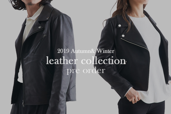 Lui's 「2019Autumn&Winter leather collection PRE ORDER START」