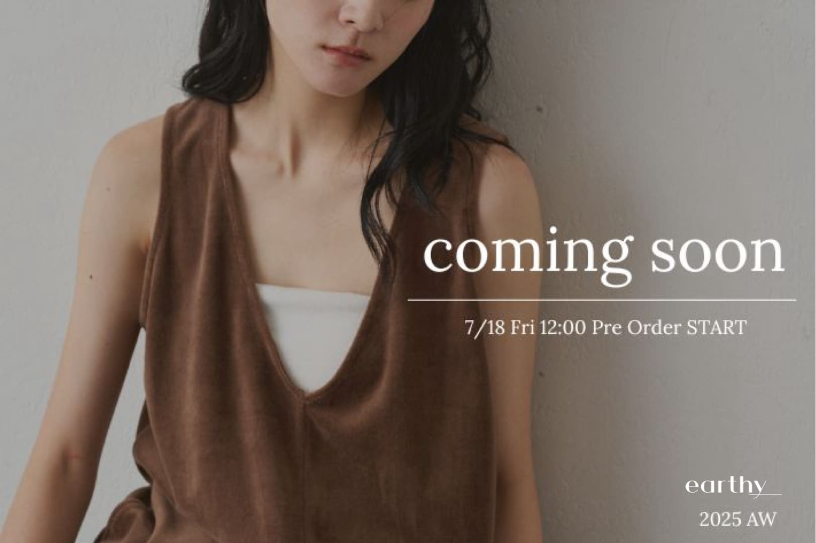 earthy_ 《coming soon》まもなく予約スタートの新作アイテム