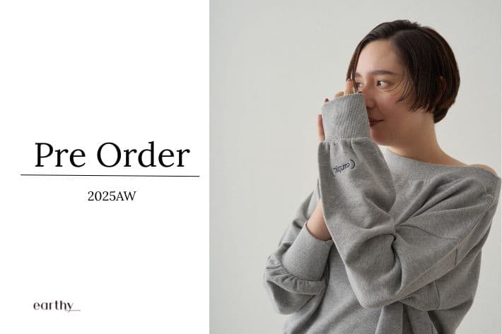 earthy_ 《8/8(金)予約スタート》earthy_の新作アイテム