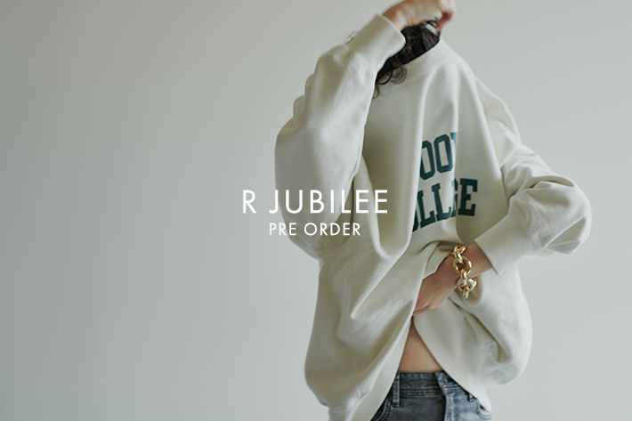 R JUBILEE” スウェット