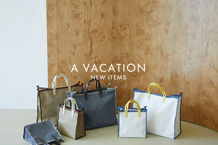 A VACATION TANKPACKメッシュトート アバケーション