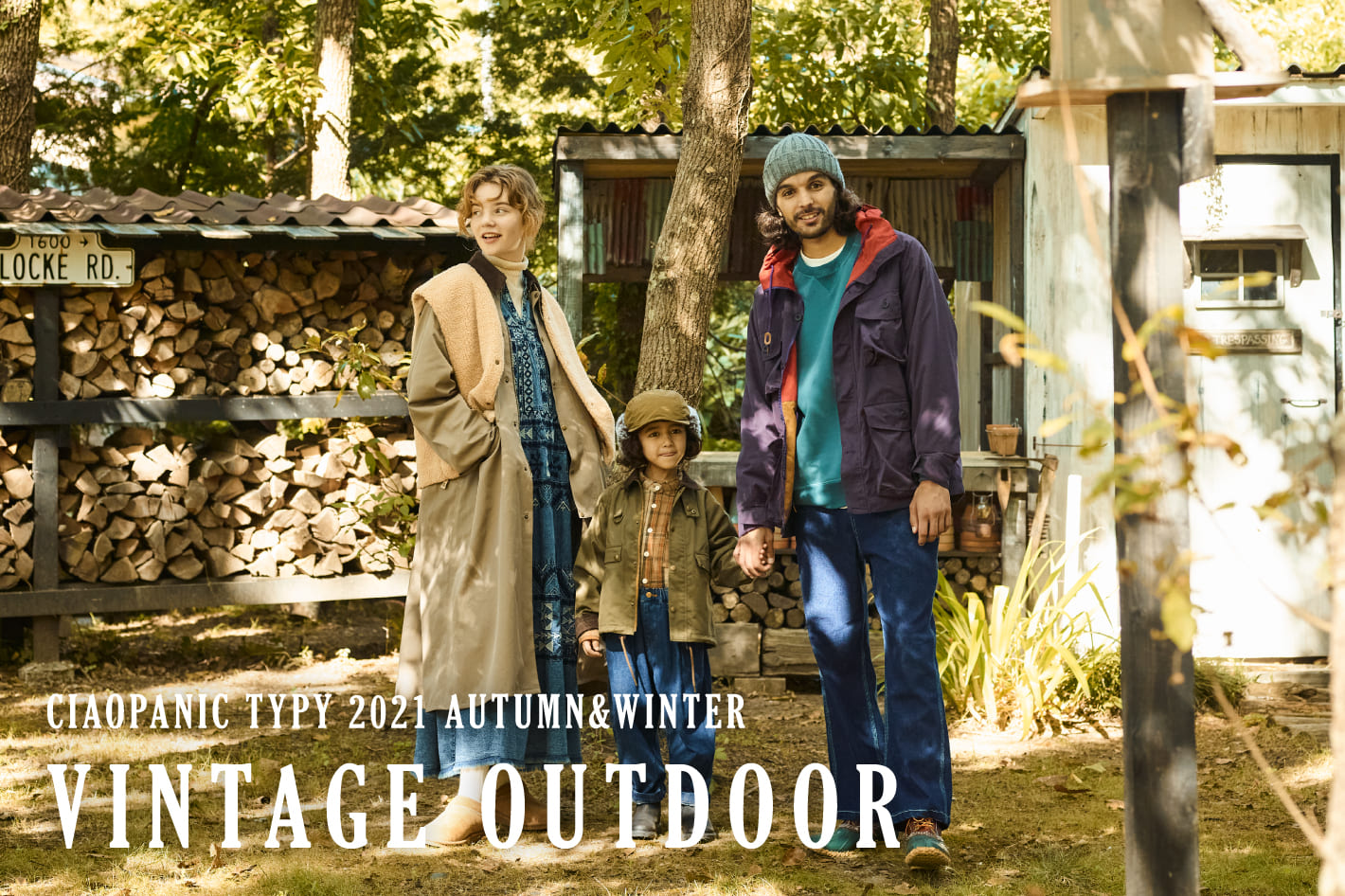 CIAOPANIC TYPY 【CIAOPANIC TYPY　21AW LOOKBOOK公開　 ~VINTAGE OUTDOOR~】