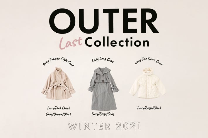 one after another NICE CLAUP ■冬アウター Last Collection
