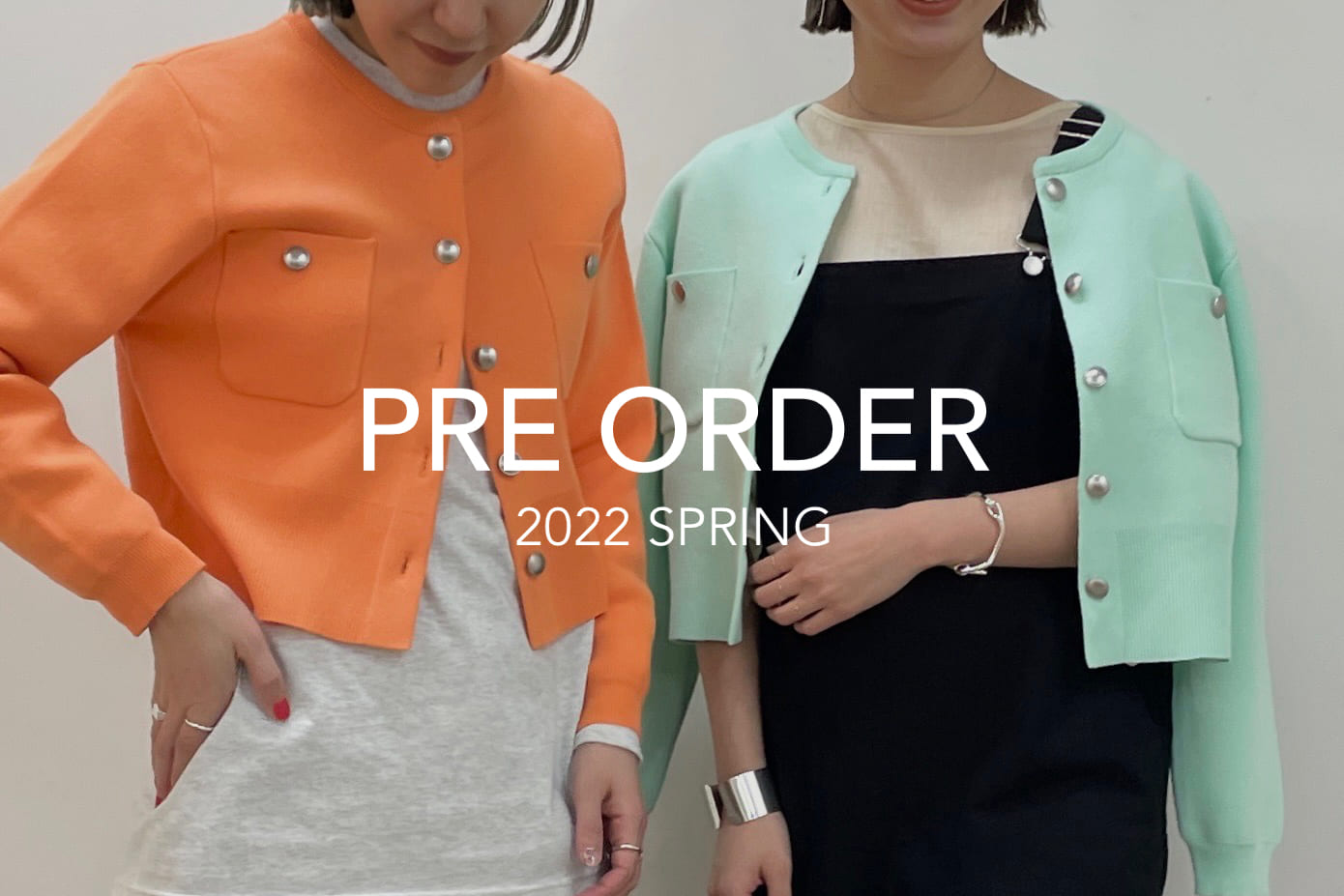 Omekashi 【2022 SPRING】春の新作アイテムが本日よりご予約スタート！