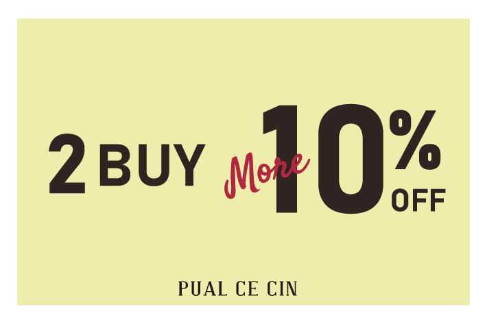 pual ce cin 【期間限定】2BUY10％OFFクーポン！