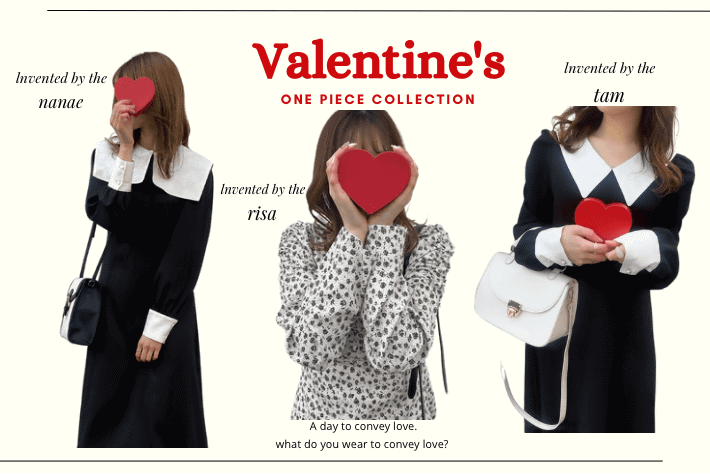 OLIVE des OLIVE 【PRE ORDER】Valentine one-piece collection