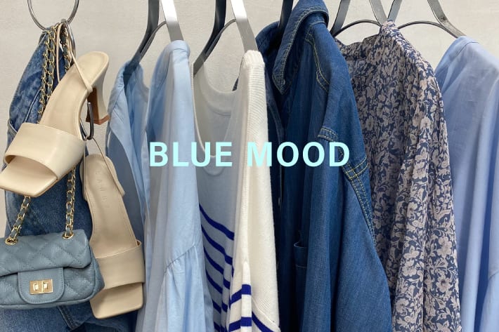 DOUDOU BLUE MOOD/春を感じるブルーアイテム