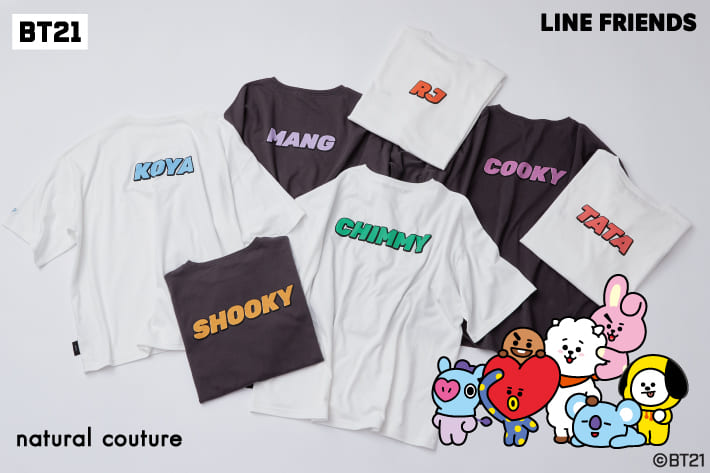 natural couture 【BT21】natural coutureタイアップアイテム販売！