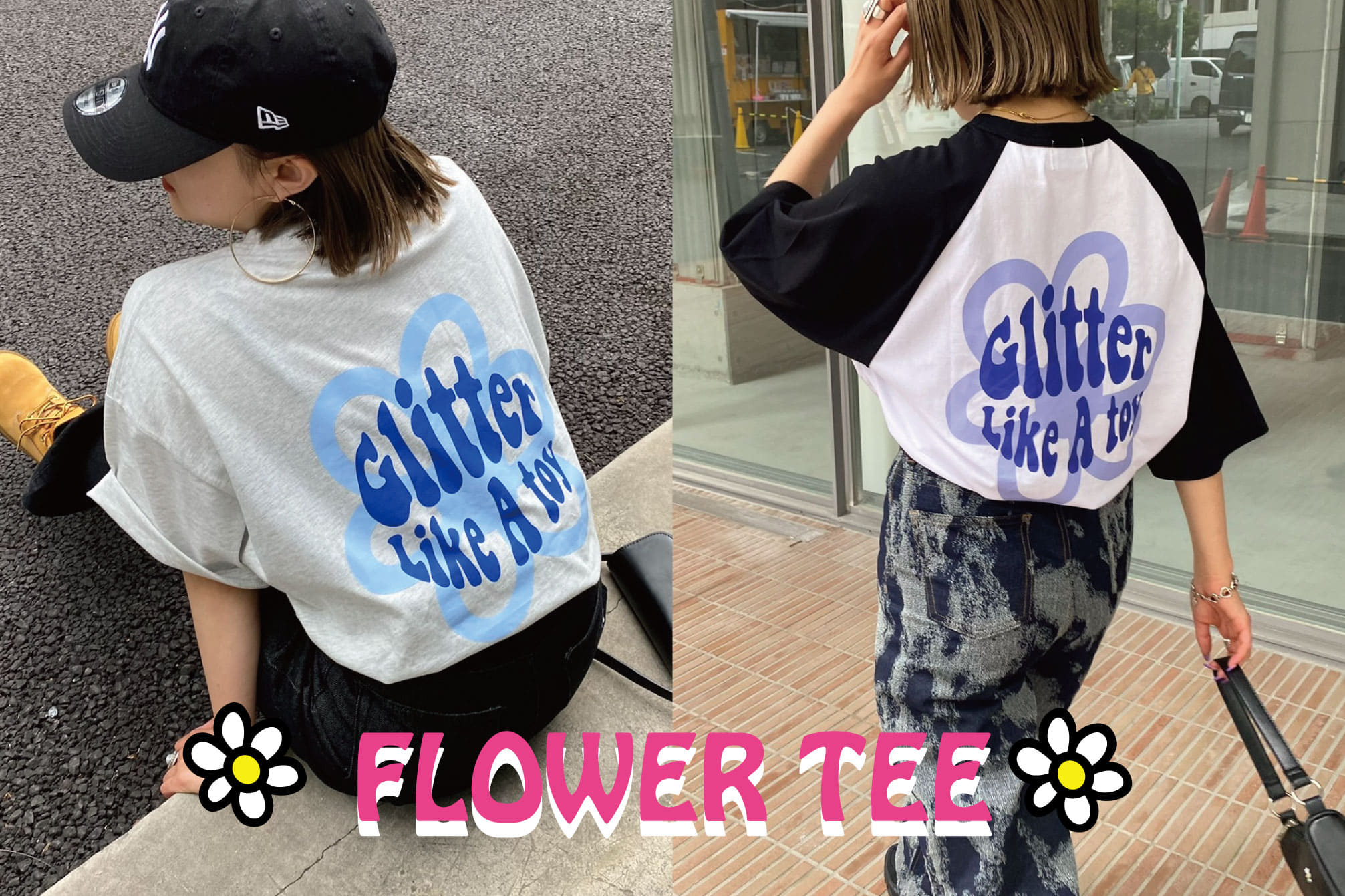 WHO’S WHO gallery 【GLITTE FLOWER TEE】