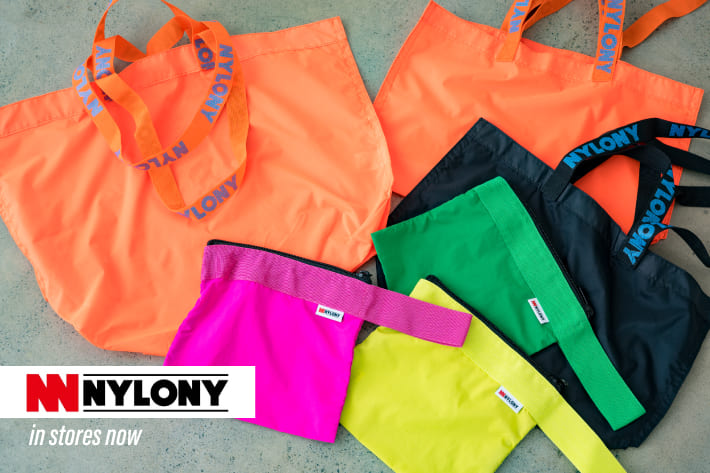 Loungedress リサイクルナイロンを中心としたブランド「NYLONY/ナイロニー」　ラウンジドレス店舗にて販売スタート！