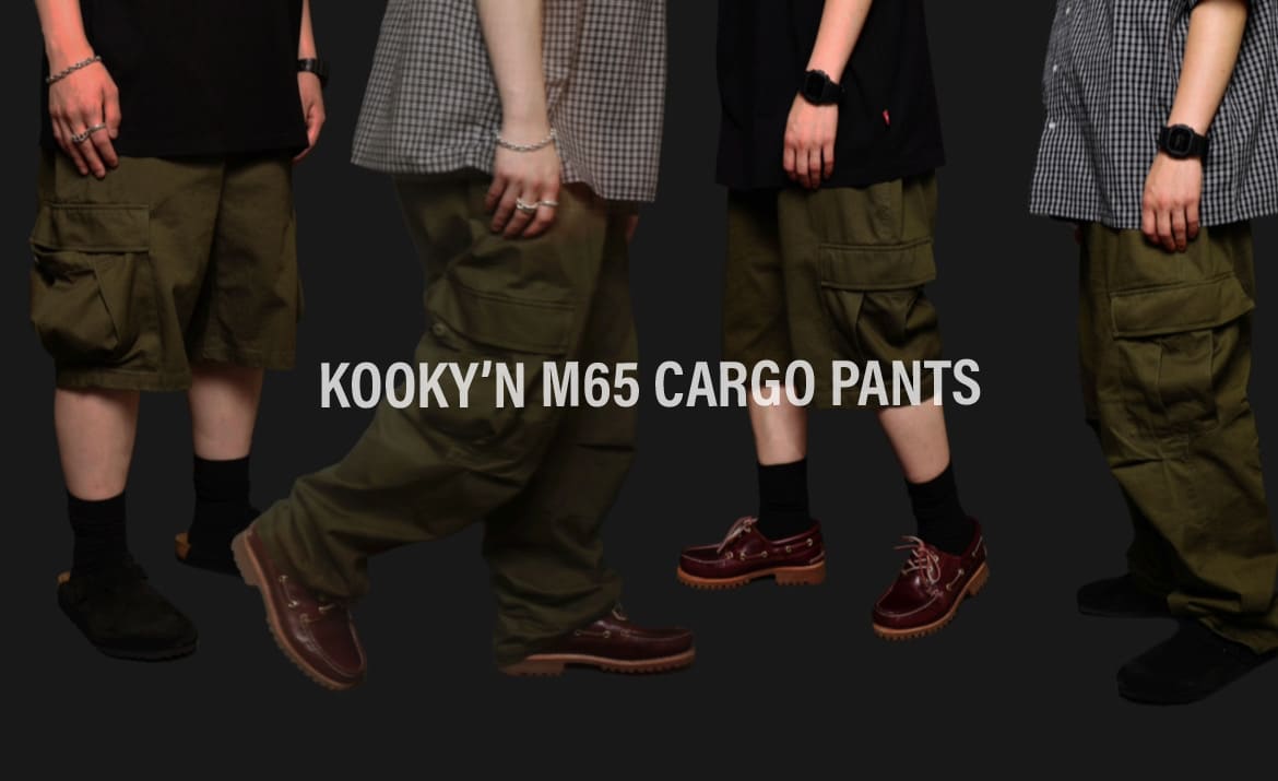 WHO’S WHO gallery ＜KOOKY'N M-65 cargo pants for summer VOL.1＞