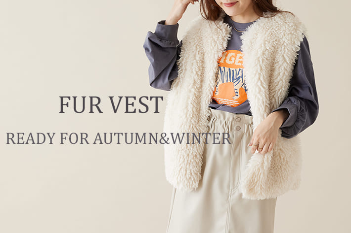 OLIVE des OLIVE OUTLET 【2022 Autumn&Winter】秋冬トレンドのファーベスト