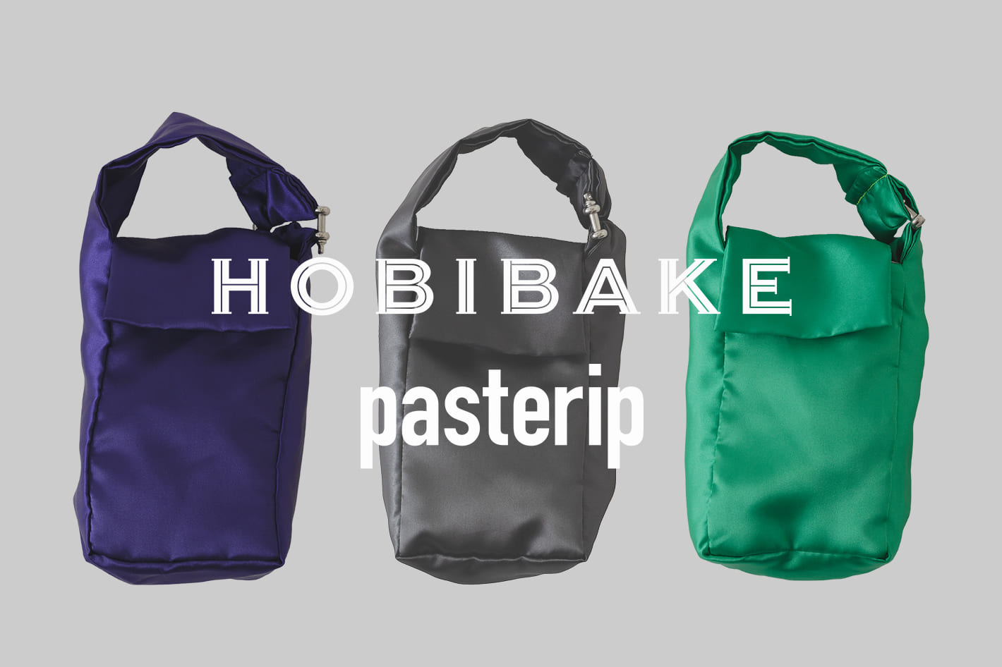 Pasterip 「 HOBIBAKE ✕ Pasterip 」Special Collaboration.