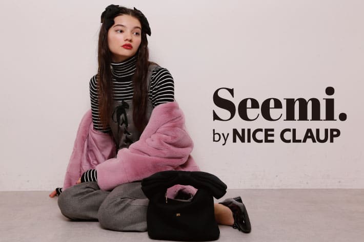 Seemi.by NICE CLAUP 【PRE ORDER】2022 Winter collection先行予約スタート！