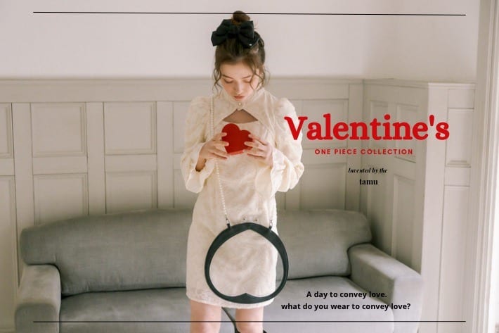 OLIVE des OLIVE 【PRE ORDER】Valentine one-piece collection