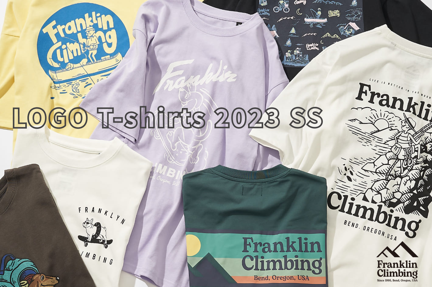 PRE ORDER!!】Franklin Climbing LOGO Tee collection | CIAOPANIC