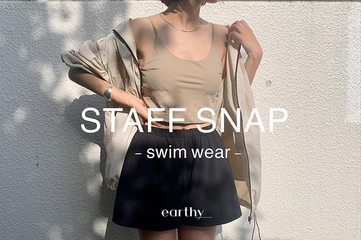 earthy_ STAFF SNAP～swim wear