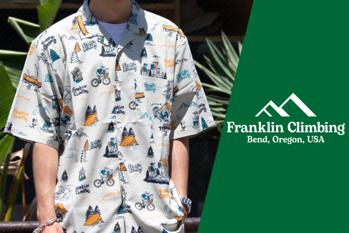 FREDY & GLOSTER 【GLOSTER】【Franklin Climbing】の夏アイテムが大量入荷！