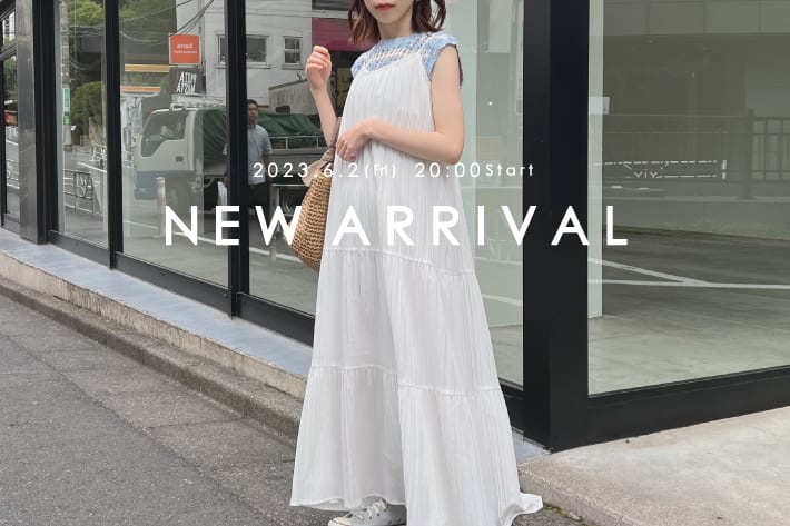 natural couture 【NEW ARRIVAL】6.2(Fri) 20時販売スタートアイテムご紹介！