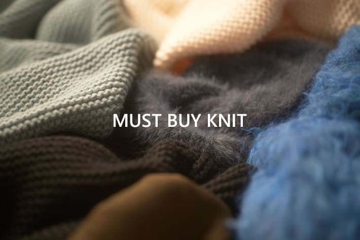 Lui's MustBuy"Knit"/秋を彩るマストバイなニットを