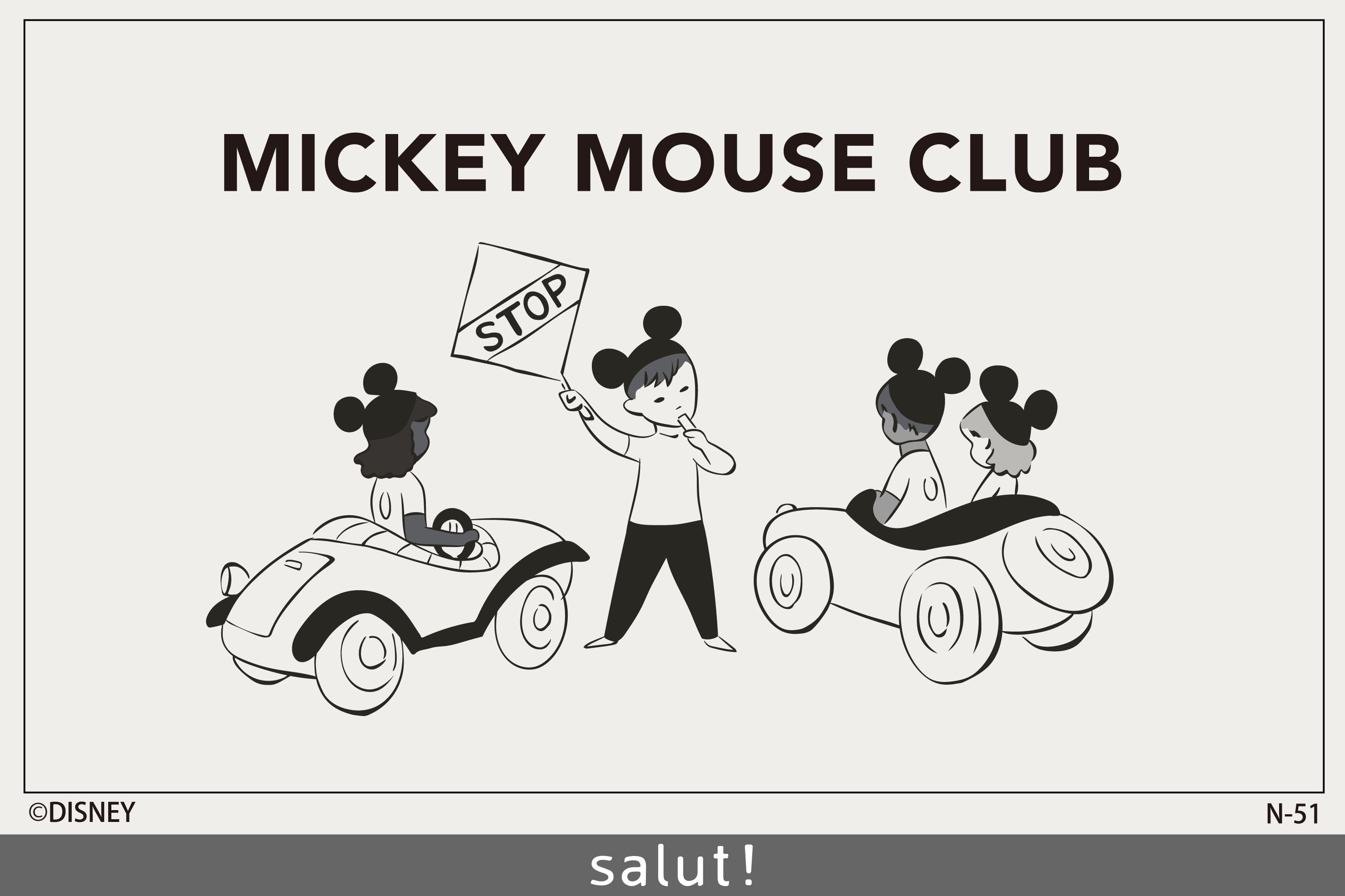 salut! ~第3弾 Disney100~MICKEY MOUSE CLUBデザインのファッションアイテム