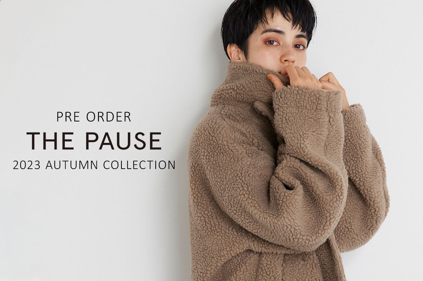 Whim Gazette 『THE PAUSE (ザ ポーズ)』2023AW COLLECTION新作先行予約スタート！