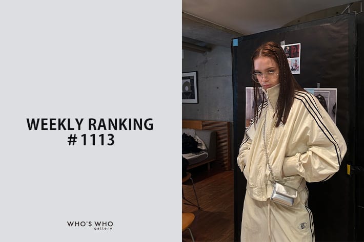 WHO’S WHO gallery 【WEEKLY RANKING -TOP5】