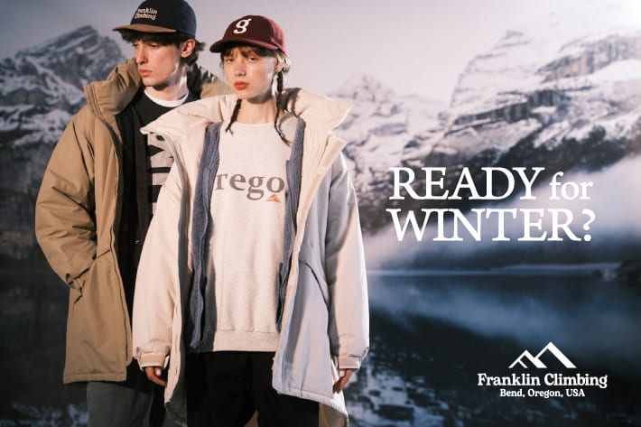 CIAOPANIC TYPY 【Franklin Climbing】READY for WINTER？