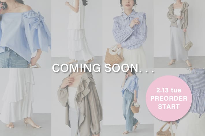 La boutique BonBon 【2/13(火)12:00予約スタート！】Coming soon...