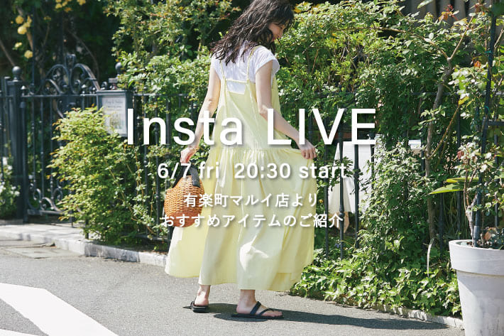 La boutique BonBon 【Insta LIVE】6/7(金)20:30～有楽町マルイ店よりおすすめアイテムのご紹介