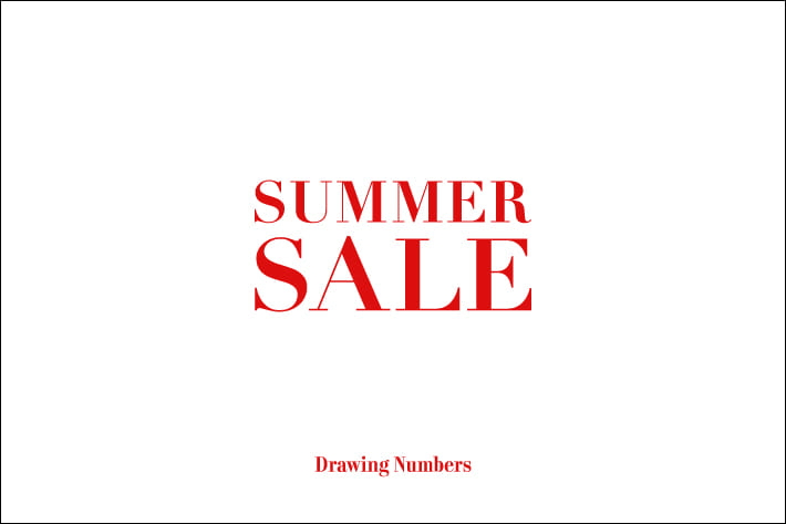 Drawing Numbers 【SUMMER SALE】本日からスタート！