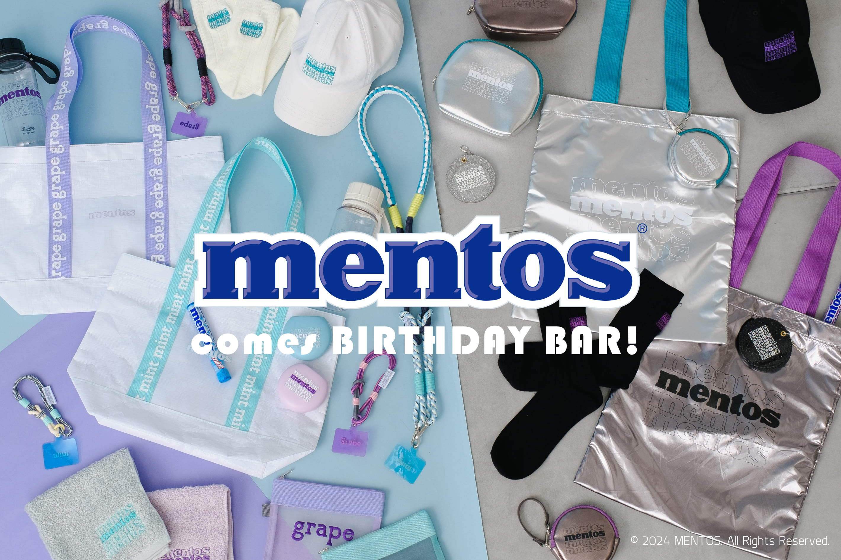 BIRTHDAY BAR 【mentos×BIRTHDAY BAR】コラボグッズを発売！