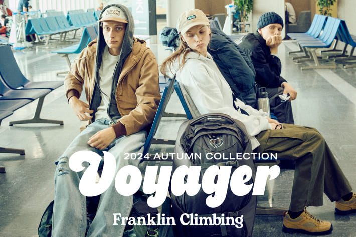 CIAOPANIC TYPY 【Franklin Climbing】2024 AUTUMN COLLECTION