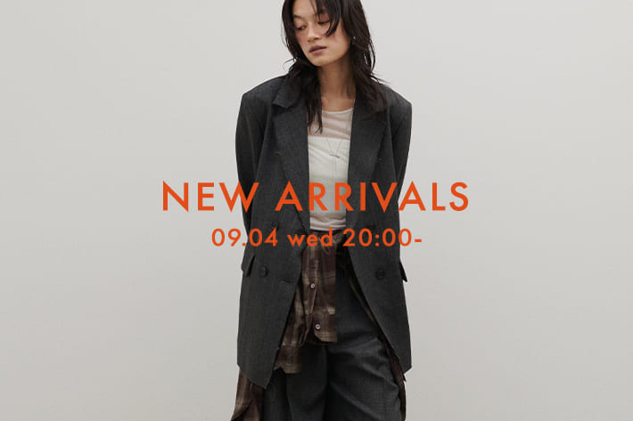 LARUTA NEW ARRIVAL 《09.04(水)新作アイテムをcheck》