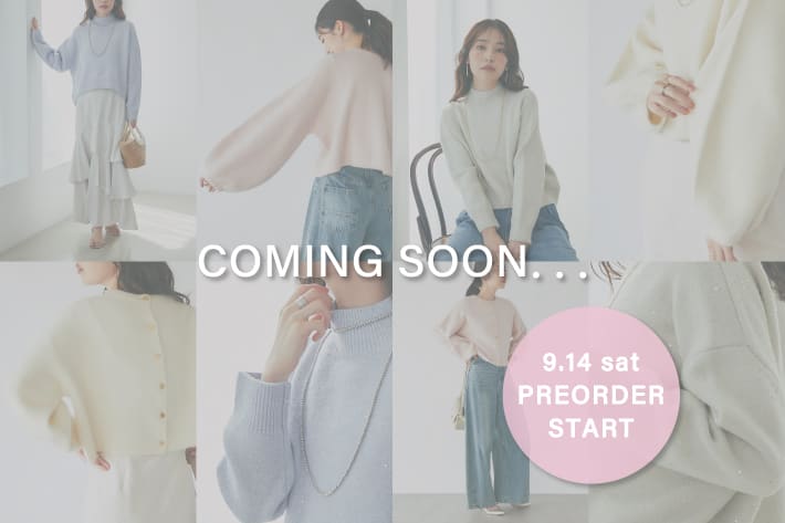 La boutique BonBon 【9/14(土)予約スタート！】coming soon...