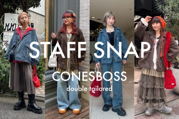 CIAOPANIC 【STAFF SNAP】CONESBOSSの新作アイテム！