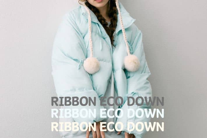 OLIVE des OLIVE SNSで人気の『ribbon ECO DOWN』