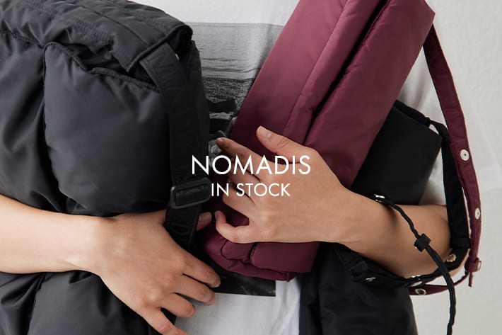 GALLARDAGALANTE コーデの総仕上げは「NOMADIS」の新作バッグで