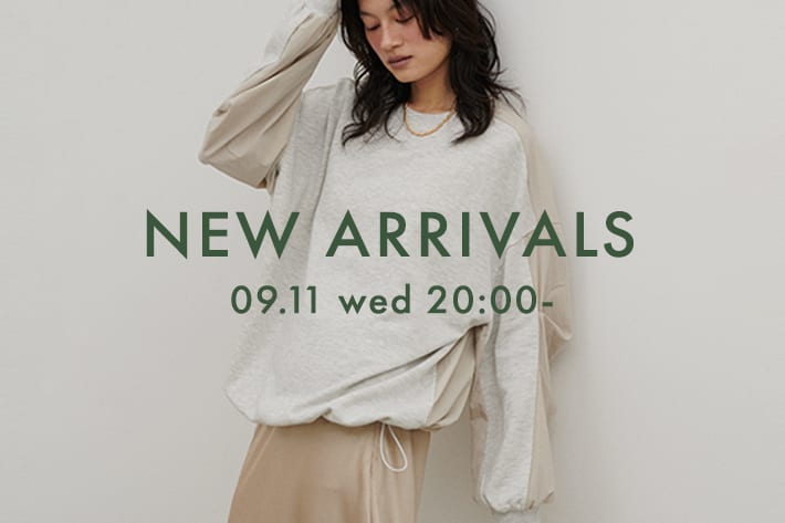 LARUTA NEW ARRIVAL 《09.11(水)新作アイテムをcheck》