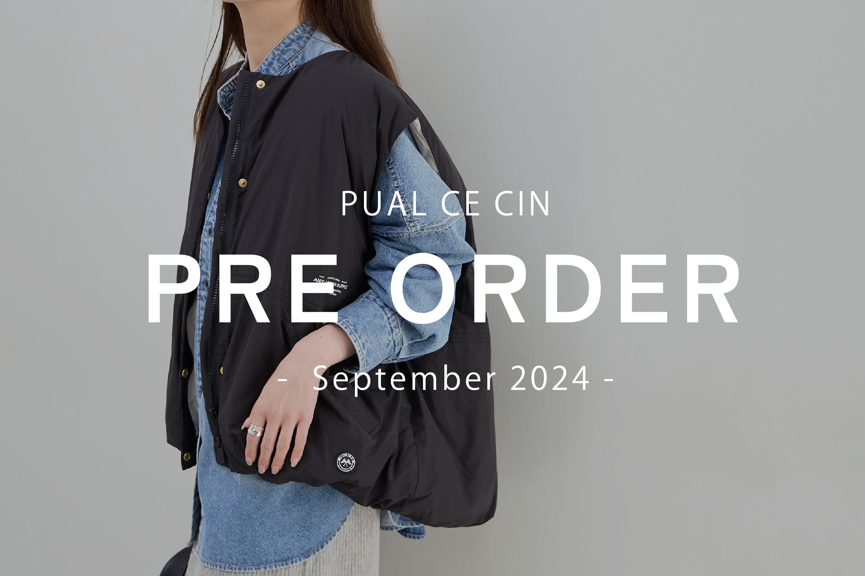 PUAL CE CIN 【PUAL CE CIN】Pre Order -  September - 