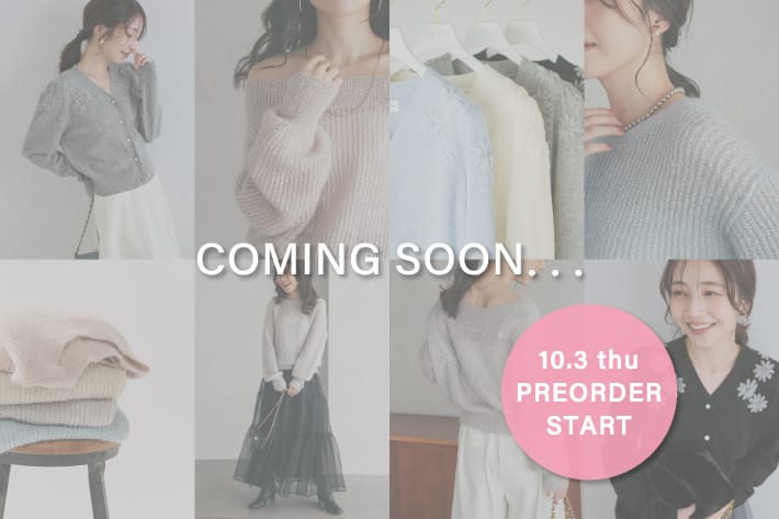 La boutique BonBon 【10/3(金)予約スタート！】coming soon...