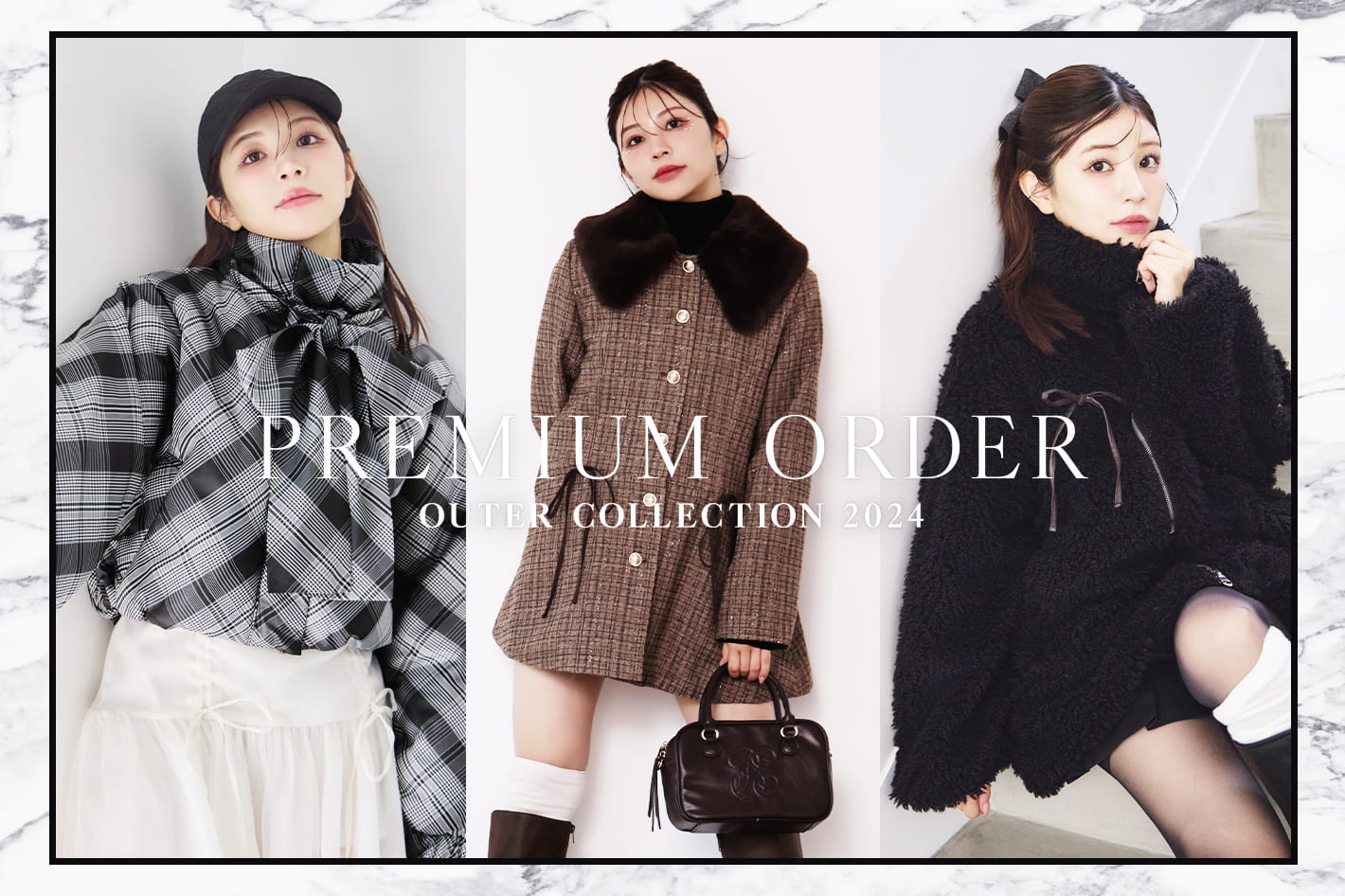 one after another NICE CLAUP 【Premium Order】outercollection