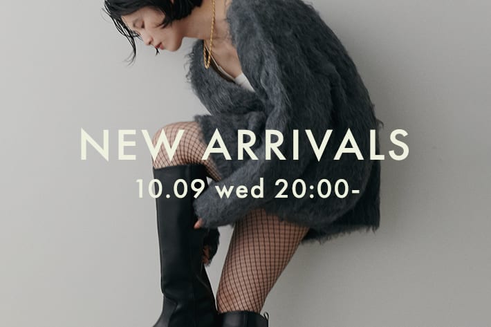 LARUTA NEW ARRIVAL 《10.09(水)新作アイテムをcheck》