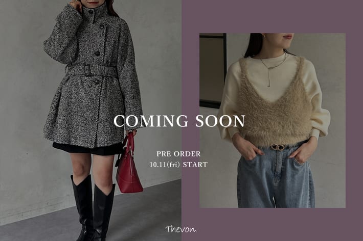 Thevon 【COMING SOON】今週発売の注目の新作予約アイテムを一挙公開！