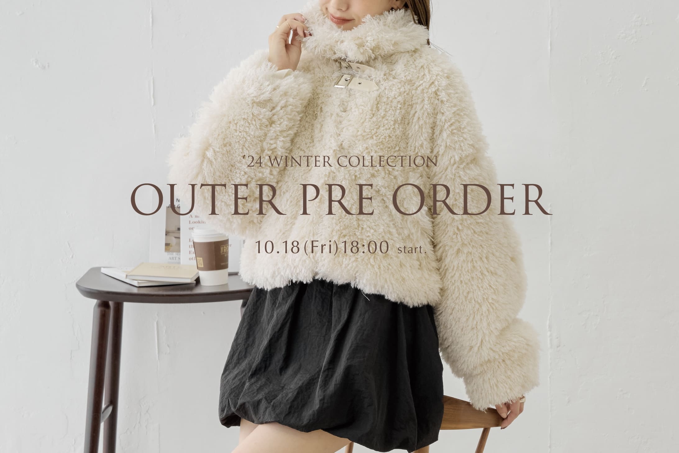 Chico 【2024 Outer Collection】アウター予約販売10/18(Fri)18:00～start.