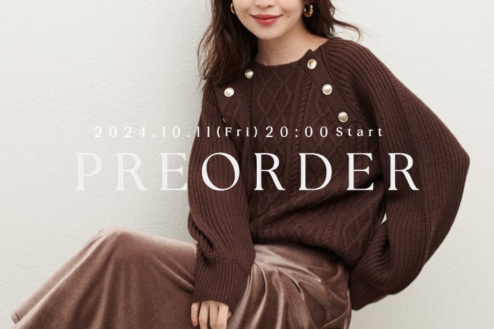 natural couture 【10.11(Fri) 20時販売開始！】新作アイテムラインナップをご紹介！