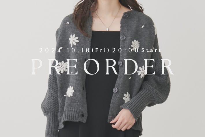 natural couture 【10.18(Fri) 20時販売開始！】新作アイテムラインナップをご紹介！