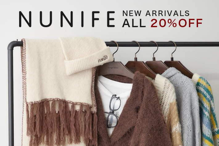 Remind me and forever 【TIME SALE】≪NUNIFE≫新作アイテムが今日限定で20％OFF！