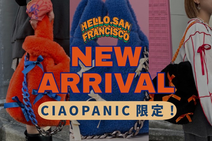 CIAOPANIC 【CIAOPANIC限定】ハローサンフランシスコ新作バッグ‼